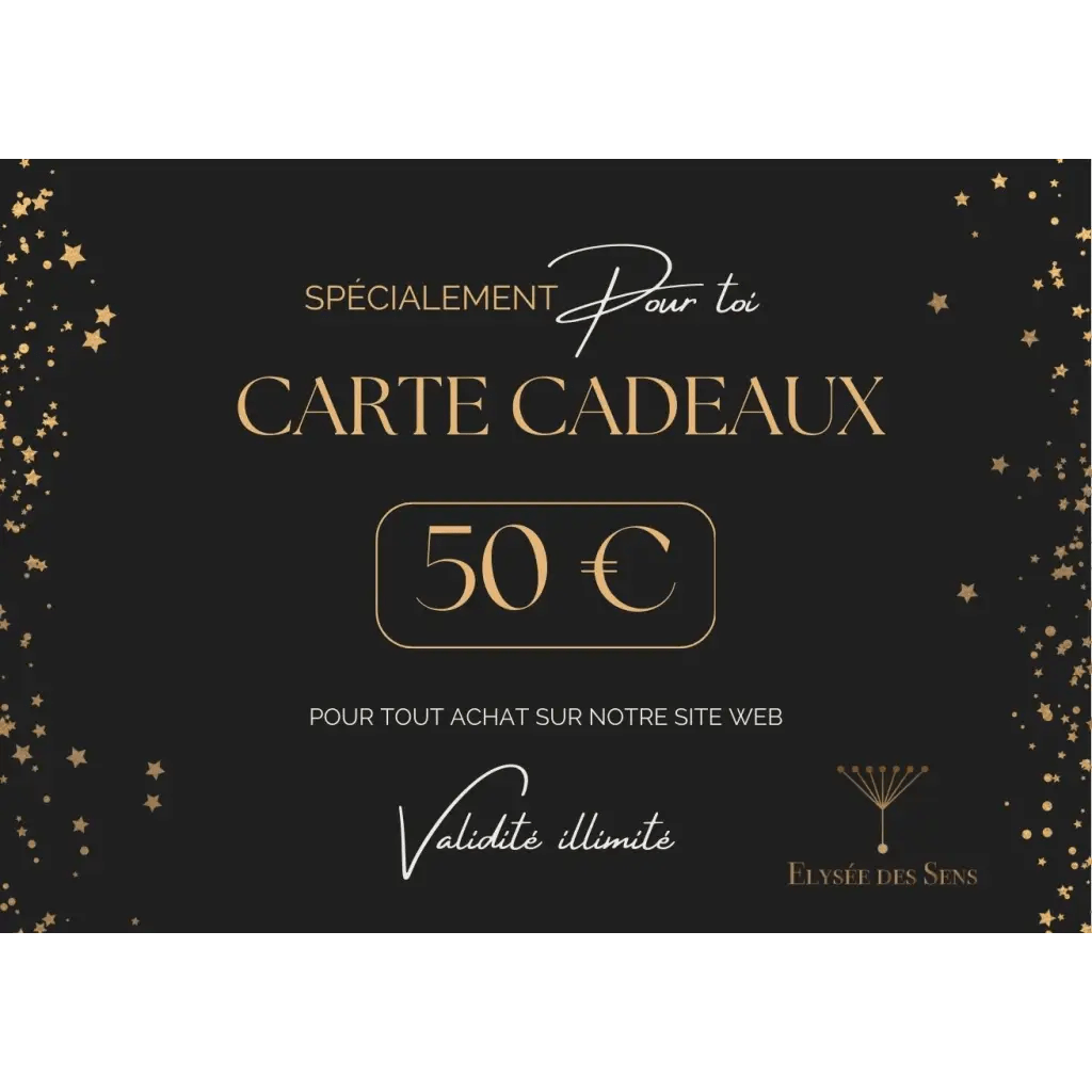 carte cadeaux 50 euros