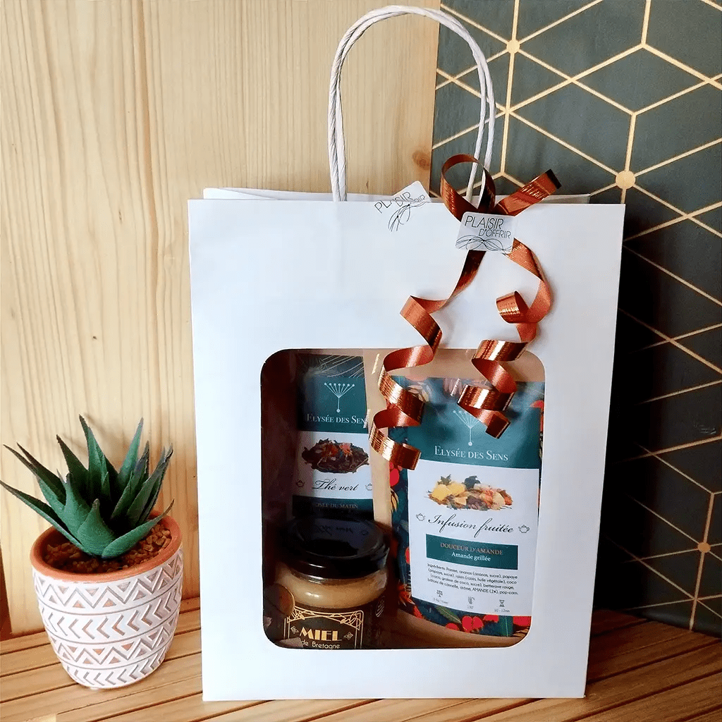 Coffret dégustation emballé