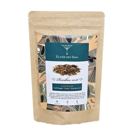 Doypack de rooibos vert café frappé