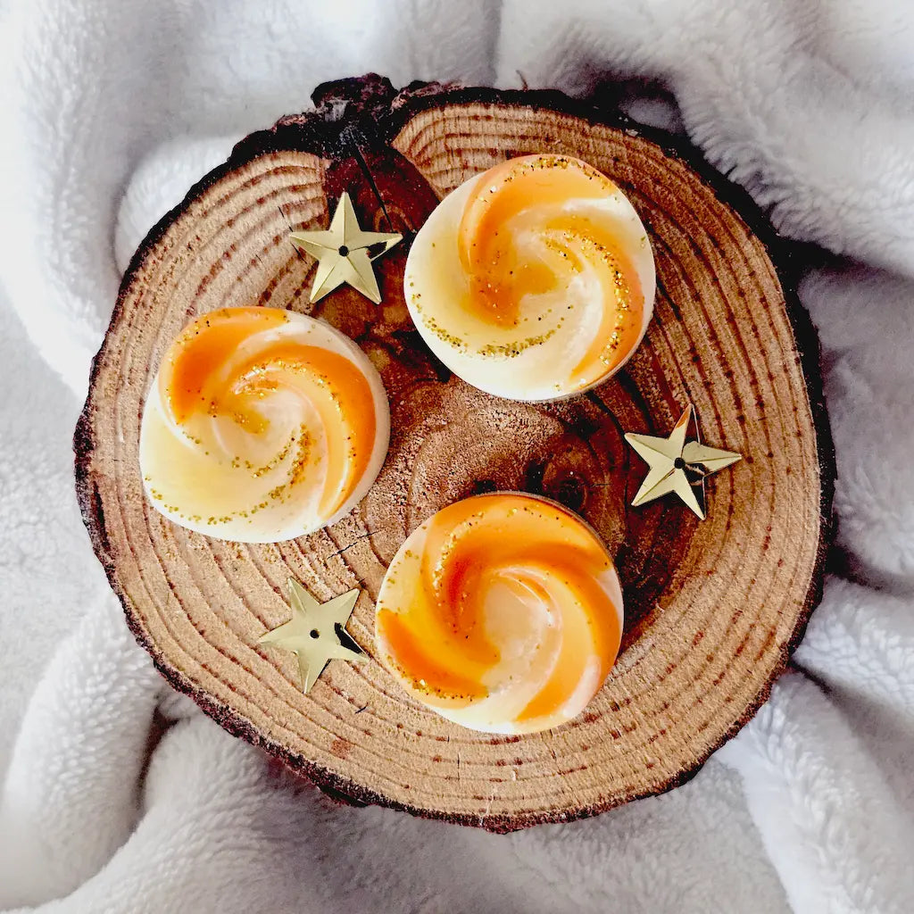 fondant parfumé monoi pêche