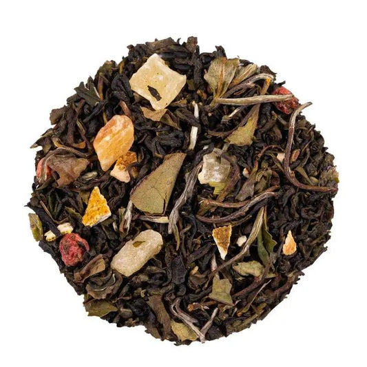 thé blanc pêche litchi